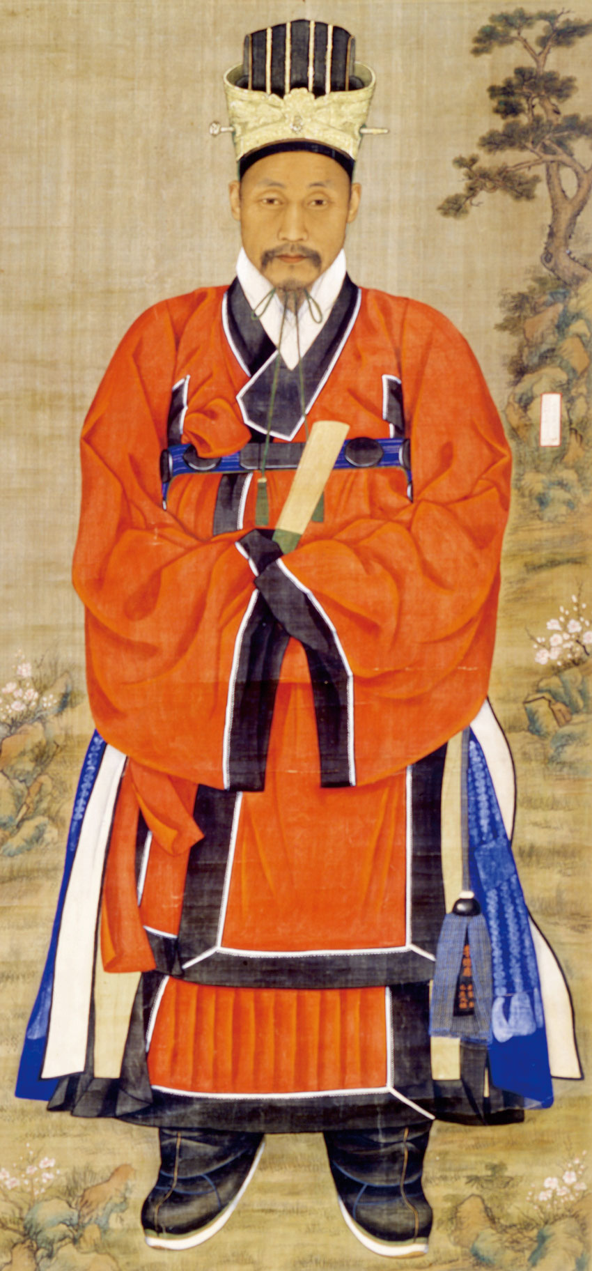 이덕응 초상화 관복